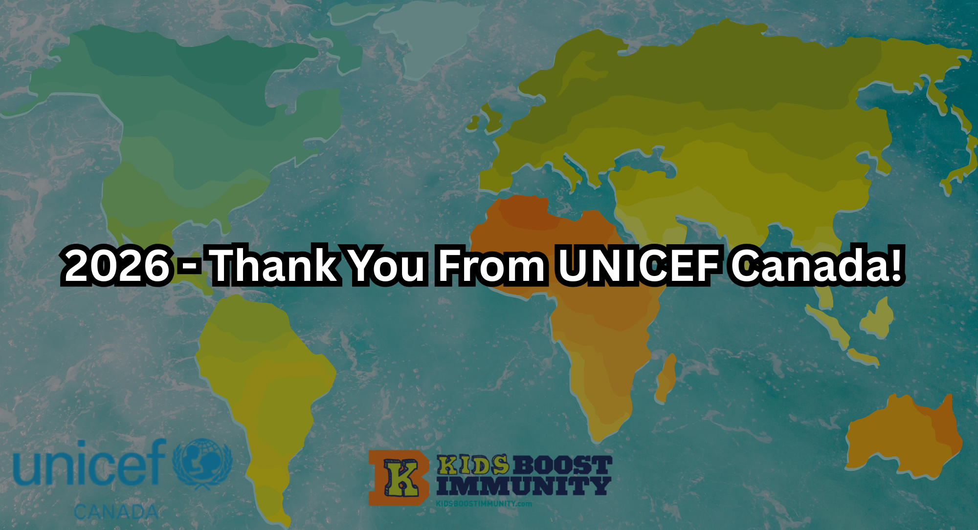 2026 Thank You From UNICEF Canada!