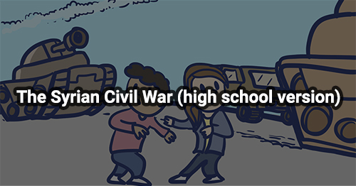 The Syrian Civil War (high school version)